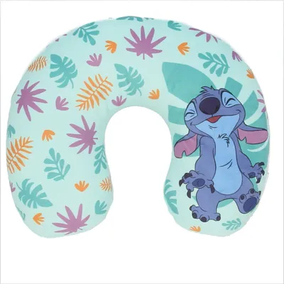 Produktbild von Lilo & Stitch Reisekopfkissen 30x30x26cm Nackenkissen