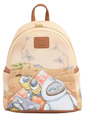 Image de Sac à dos Loungefly Disney Pixar, scène de rêve de Wall-E et Eve, 26 cm