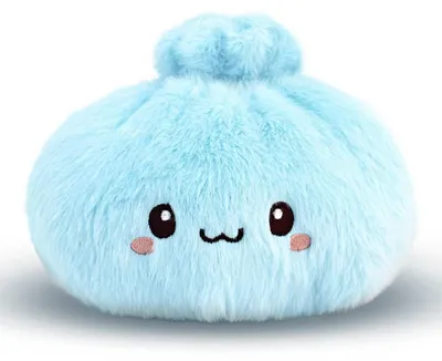 Produktbild von Blauer Dumpling Kuscheltier kawaii - ca. 20 cm
