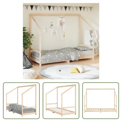 Immagine prodotto di The Living Store lettino 80x200 cm in legno massiccio di pino