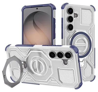 Obrázok produktu pre Techsuit - Carbon Shield PRO puzdro pre Samsung Galaxy S26 - modré transparentné