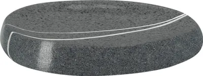 Produktbild von Kleine Wolke Seifenschale STONES Dunkelgrau