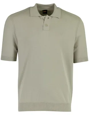 Produktbild von Poloshirt BOSS Orange Asac_P beige gestrickt