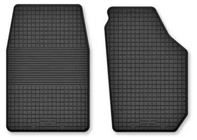 Productafbeelding van Rubberen voormatten voor Ford Explorer – 2-delig, zwart, op maat – Wielganizator Semi-Universal