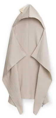 Produktbild von Räuberella Musselin Kapuzenhandtuch (75x100cm) Beige