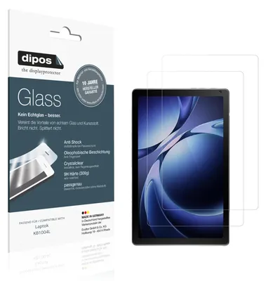 Image de 2x Protection ecrán pour Laptok KB1004L Verre souple Film Protecteur 9H dipos