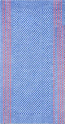 Produktbild von Kracht Grubentuch 3er-Pack blau-rot 50x100 cm