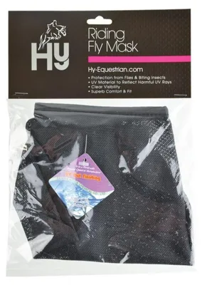 Produktbild von Hy Riding Fliegenmaske TL6625 (S) (Schwarz)