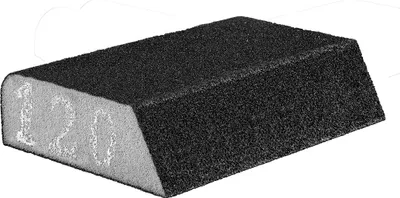 Immagine prodotto di GRAPHITE Spugna abrasiva 98 x 25 x 68 mm, K120, angolata