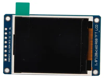 Produktbild von 1.8 Zoll TFT 128 x 160 Farb-LCD-Bildschirm Display Controller Modul