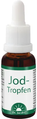 Produktbild von Dr. Jacob's Jod-Tropfen flüssig + stabil 150 mcg Tropfen, 20 ml Lösung