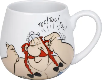 Immagine prodotto di Könitz Kuschelbecher Obelix, Asterix, Porzellan, 400 ml, 11 1 143 3039