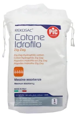 Immagine prodotto di Cotone Idrofilo Pic Rekosac Zig Zag 1000 G
