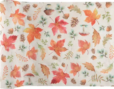 Produktbild von Tischläufer Herbst 28cm x 3m