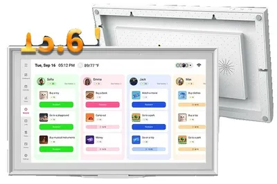 Zdjęcie produktu dla Cyfrowy kalendarz, ekran dotykowy, Wi-Fi 6, model B156-SZF06L6-RL-A