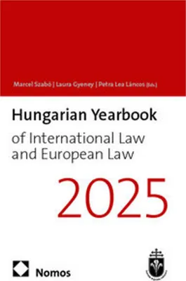 Immagine prodotto di Hungarian Yearbook of International Law and European Law 2025 (13)