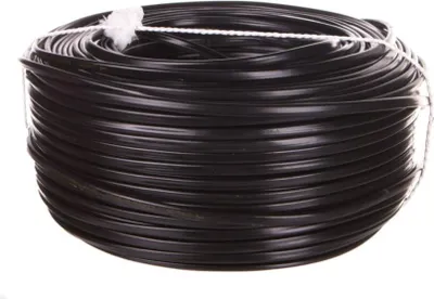 Obrázok produktu pre Plochý kábel H03VVH2-F (OMYp) 2x0,75 čierny /100m/