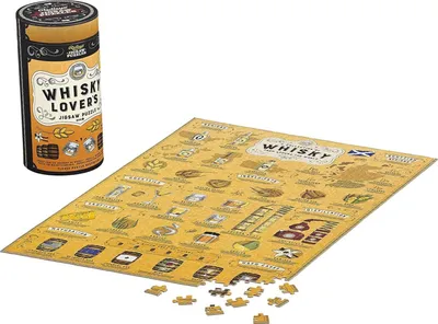 Produktbild von RIDLEY'S GAMES Whisky-Liebhaber Puzzle 500 Teile
