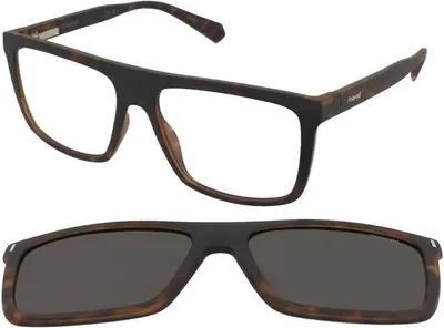 Produktbild von Polaroid PLD 6230/CS MATTE HAVANA/GREEN POLARIZED 56/16/140 Herrenbrillen Sonnenbrillen