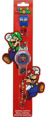 Image de Nintendo Super Mario Bros Zegarek Cyfrowy - Oficjalne Akcesorium Gamingowe