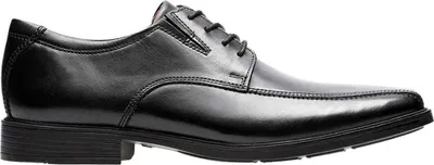 Produktbild von Clarks sznurowane buty TILDEN WALK, gładka skóra, czarne, męskie