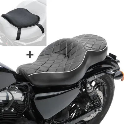 Obrázek produktu pro Sada sedadla SB6 + sedák L pro Harley Sportster 1200 T Superlow 1