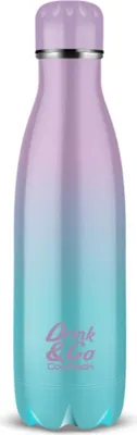 Zdjęcie produktu dla Bidon termiczny Termos Drink & Go Pastelowy gradient blueberry 500ml