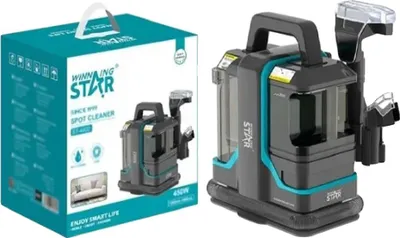 Produktbild von Teppichreiniger, Hochleistungs, Handheld-Design, Schwarz, EU
