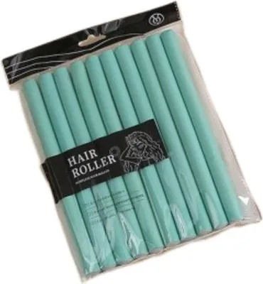 Produktbild von INF Hitzefreie Lockenwickler für perfekte Locken - 10er Set Grün