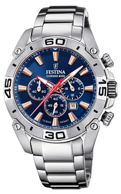 Zdjęcie produktu dla Zegarek męski FESTINA 20543/4 granatowy sportowy na rower