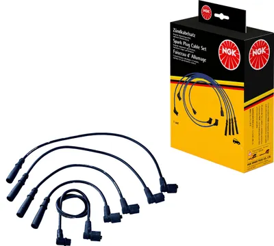 Produktbild von Zündleitungssatz 5 Kabel schwarz NGK Aftermarket-Expertise für VOLVO 740