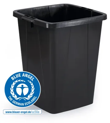 Obrázek produktu pro DURABLE Odpadkový koš DURABIN® ECO 90L ?tvercový, ?erná, 1800505221