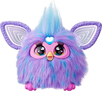 Produktbild von Hasbro Furby Purple - interaktívna hračka pre deti od 6 rokov, 5 režimov, viac ako 600 reakcií