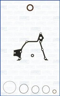 Produktbild von AJUSA 54116200 Dichtungssatz Kurbelgehäuse für FIAT PUNTO (188) BARCHETTA (183) STILO (192) STILO Multi Wagon (192) Strada Pickup (278)