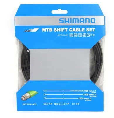 Produktbild von Shimano Optislick Schaltzug- und Hüllenset für präzise Gangwechsel