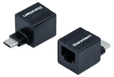 Image de Micro adaptateur RJ45 Gigabit Ethernet vers USB-C