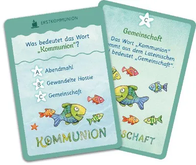 Produktbild von Der Wunschfisch. 50 x Spiel- und Rätselspaß zur Erstkommunion