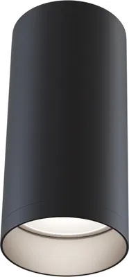 Produktbild von Maytoni Focus Deckenleuchte C010CL-01B 1xGU10, Schwarz, aus Aluminum, exkl. Leuchtmittel