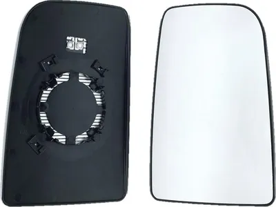 Produktbild von Spiegelglas Spiegel Glas Rechts beheizt  Aufnahme 8,5cm passend für Sprinter 906