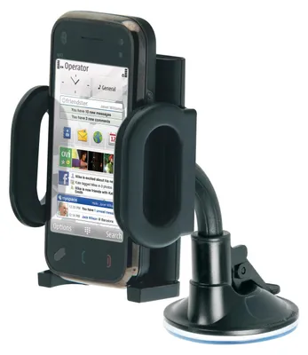 Obrázek produktu pro Univerzální držák s přísavkou CellularLine Crab pro mobilní telefony a smartphony, flexibilní rameno