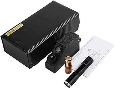 Refraktometer für Edelsteine, tragbar, mit Taschenlampe