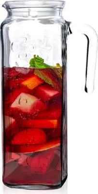 Zdjęcie produktu dla Dzbanek Orion Szklany dzbanek Szklana karafka z pokrywką 1,2 L
