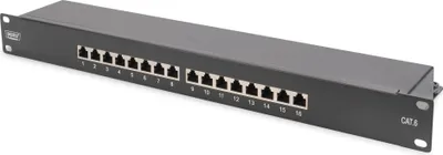 Produktbild von DIGITUS CAT 6, Klasse E Patch Panel