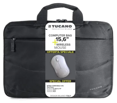 Obrázek produktu pro Tucano BU-BIDEA-WM, Aktovka, 39,6 cm (15.6"), Pásek přes rameno