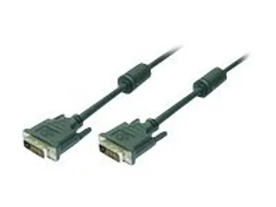 Produktbild von LogiLink 3m DVI-D M/M, 3 m, DVI-D, DVI-D, Gold, Männlich/Männlich