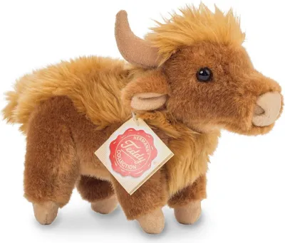Produktbild von Teddy Hermann 91715 Hochlandrind stehend 17 cm