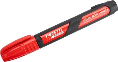Zdjęcie produktu dla Marker permanentny czerwony FESTA