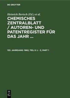 Produktbild von 1962, Teil II: L - Z