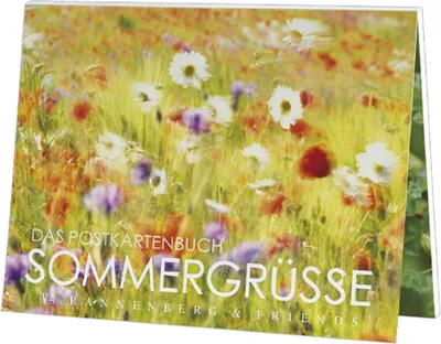 Produktbild von Postkartenbuch Sommergrüße Postkartenbücher Ansichtskarte Postkarte Blumen Blume Gruß