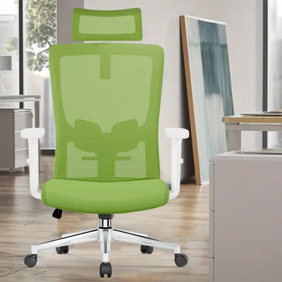 Obrázok produktu pre Kancelárska stolička - Ergonomická stolička - Kancelárska stolička - Otočná stolička - Kancelárska stolička - Nastaviteľná opierka hlavy